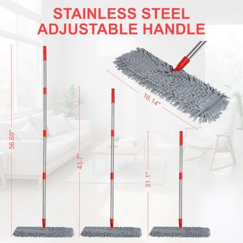 Microfiber Dust Mop for Floor Cleaning - Image 2