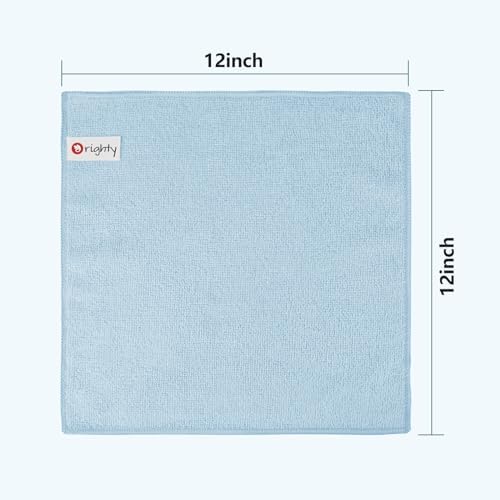 Orighty Washcloths Bulk, 50 Pack Microfiber Face Towels, 12x12 Inch - Image 4