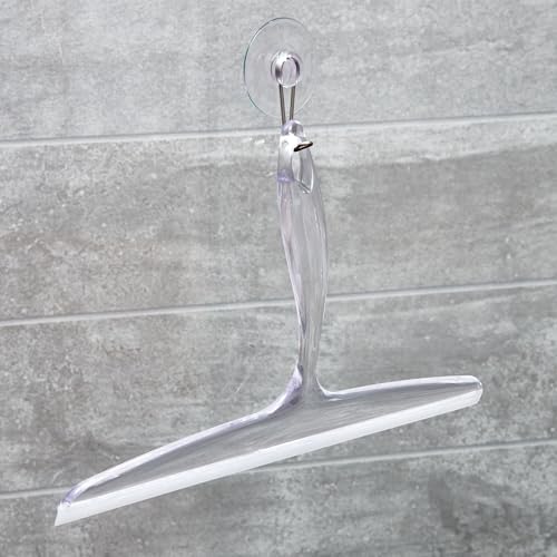 iDesign Bathroom Plastic Shower Squeegee - Image 7