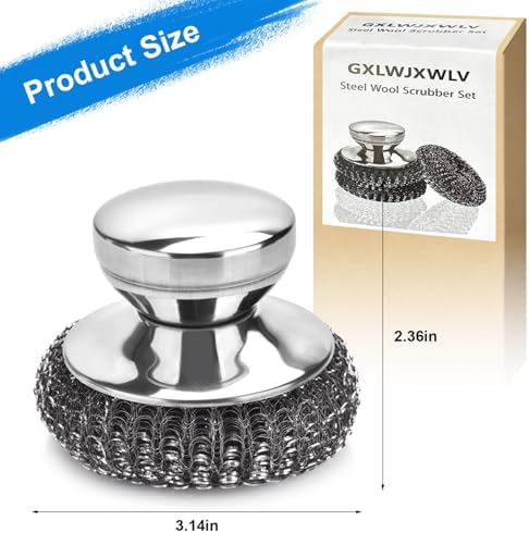 7PCS Steel Wool Scrubber Pads - Image 2