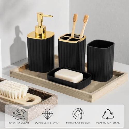 RRM Bathroom Accessories Set 4 Piece - Image 5