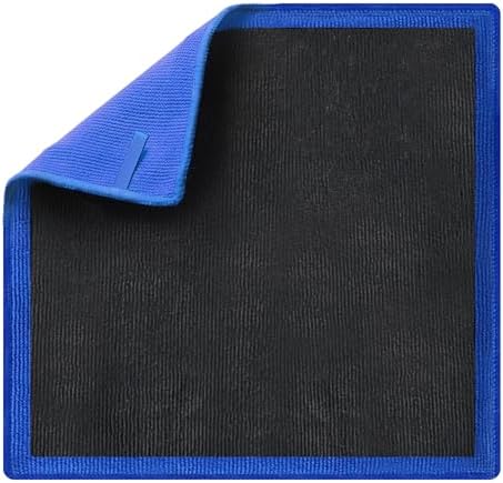 Clay Towel Auto Detailing 1 Pack, Fine Grade Microfiber Chamois Towel by TOLDATLI