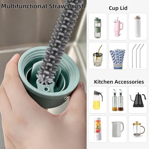 Silicone Straw Cleaner Brush - Image 3