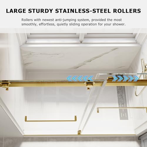 ACE DECOR Frameless Shower Door - Image 5