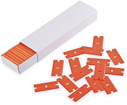 EHDIS Plastic Razor Blades 100 PCS Double Edged Blade - Image 4