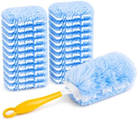 Duster Refills Compatible with Swiffer Duster Handles, 1 Handle by BECORRECT