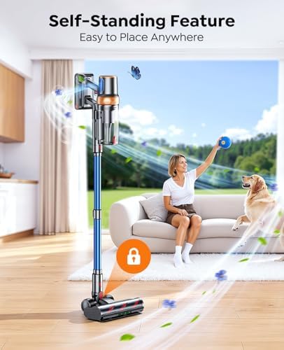 Cordless Vacuum Cleaner, 650W 55KPA 70Mins Vacuum Cleaners - Image 5