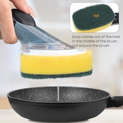 Sponge Brush Refills for OXO Soap Dispensing Dish Brush - Image 4
