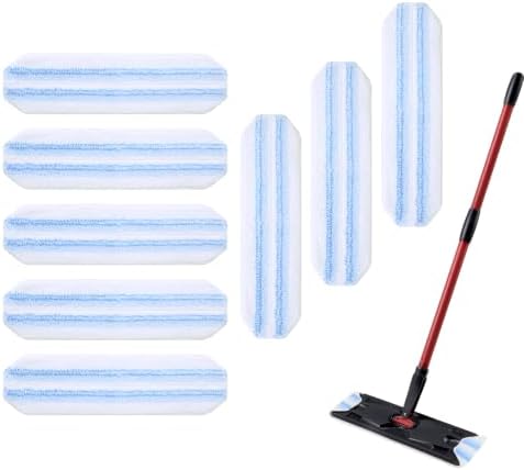 8 Pack Microfiber Mop Pads Refills by Unknown
