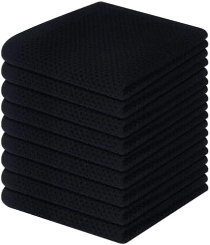 Homaxy 100% Cotton Waffle Weave Kitchen Dish Cloths by Homaxy