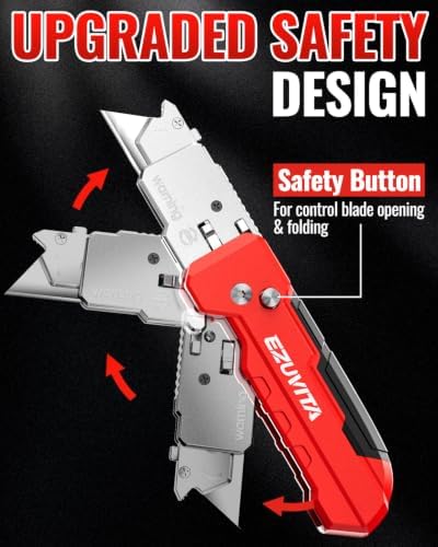 2-in-1 Folding Utility Knife & Scraper - Image 3