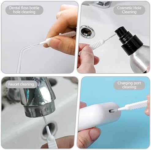 100 Pieces Mini Shower Head Cleaning Brush Multifunctional Gap Hole - Image 5
