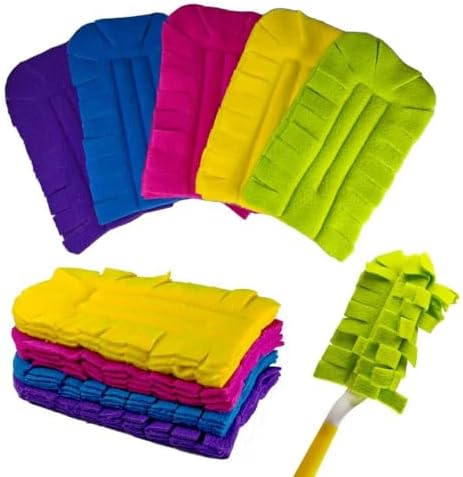 5 PCS Reusable Fleece Duster Refills, Washable Pads by Unknown