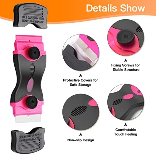 Razor Blade Scraper, Double Edged Razorblade Scraping Tool - Image 3