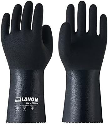 LANON Nitrile Chemical Resistant Gloves by LANONProtection
