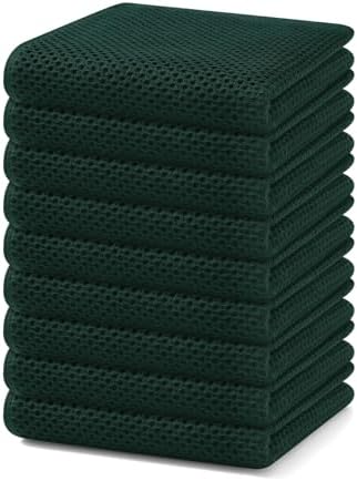 Homaxy 100% Cotton Waffle Weave Kitchen Dish Towels 9-Pack by Homaxy