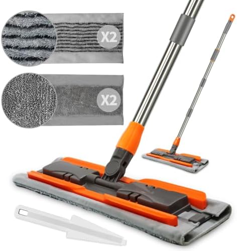 16-Inch Large Microfiber Flat Mop by Unknown