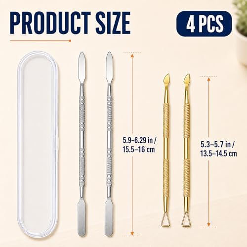 4pcs Metal Scratch Off Tool for Tickets - Image 2