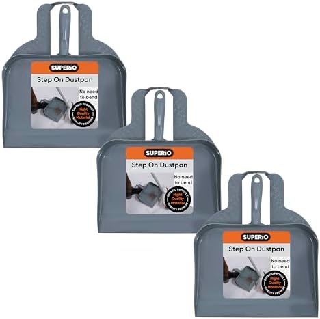 Superio Heavy Duty Plastic Step-on Dustpan by Superio