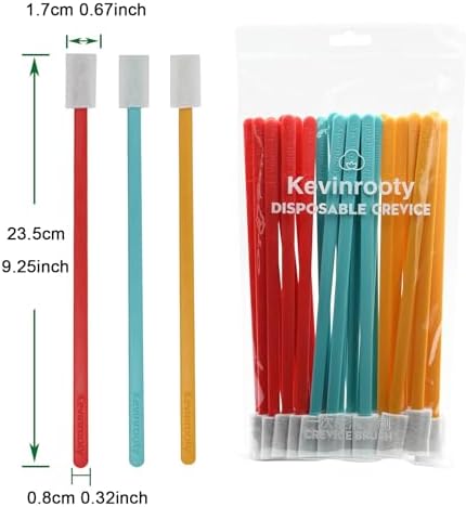 30PCS Disposable Crevice Cleaning Brush kit, Disposable Toilet Brush, - Image 2