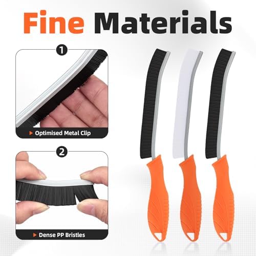 FOOGWEE Hard Bristle Crevice Cleaning Brush - Image 4