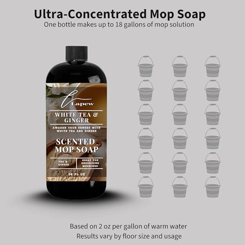 Lapew White Tea & Ginger Scented Mop Soap - Image 4