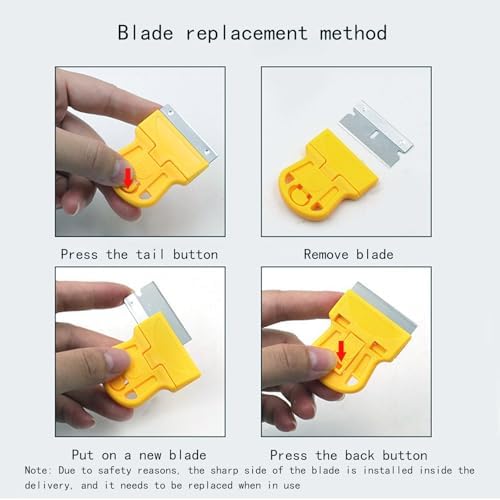 3 Pack Razor Blade Scraper Scraper Tool - Image 3