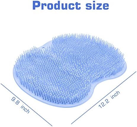 Shower Foot Scrubber Mat Back Washer Back Exfoliating Bath Wash Pad Wall - Image 7