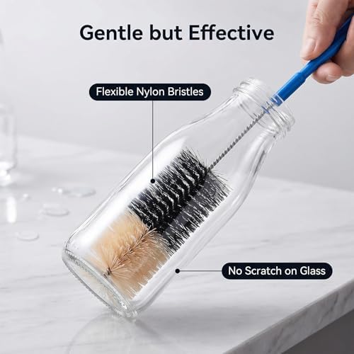 17 Inch Long Handle Bottle Brush, 2 Pack - Image 3