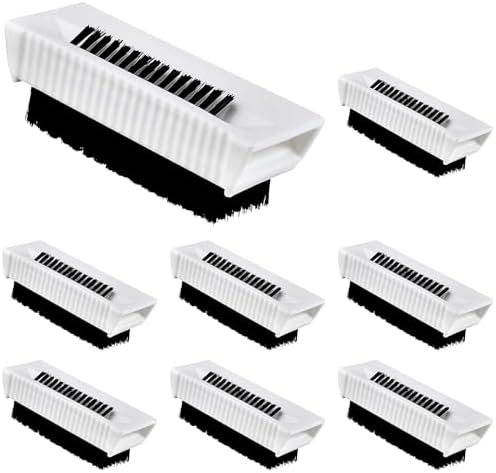 8 Pcs Hand Scrub Brushes for Nail Cleaning, Soft Fingernail Brush by Aemygo