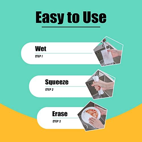 200 Pack Eraser Sheets Disposable Cleaning Sponge Thin Foam Sponge Nano White - Image 4