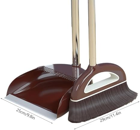 Broom and Dustpan Set, Long Handle Broom - Image 7
