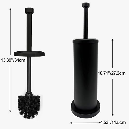 Matte Black Toilet Bowl Brush - Image 2