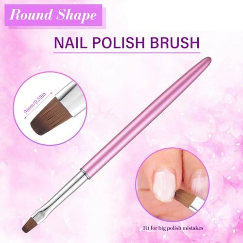 3Pcs Nail Clean Up Brushes, Nail Brushes - Image 4