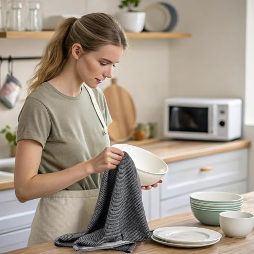 Mordimy Premium Large Cotton Kitchen Towels - Image 3