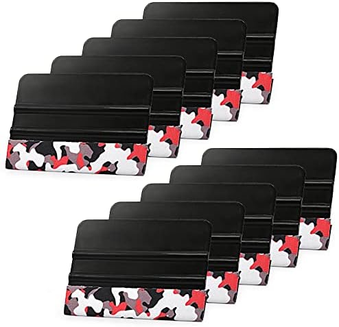 EHDIS 10pcs Vinyl Squeegee 4 Inch Car Vinyl Scraper Decal Applicator Window by EHDIS
