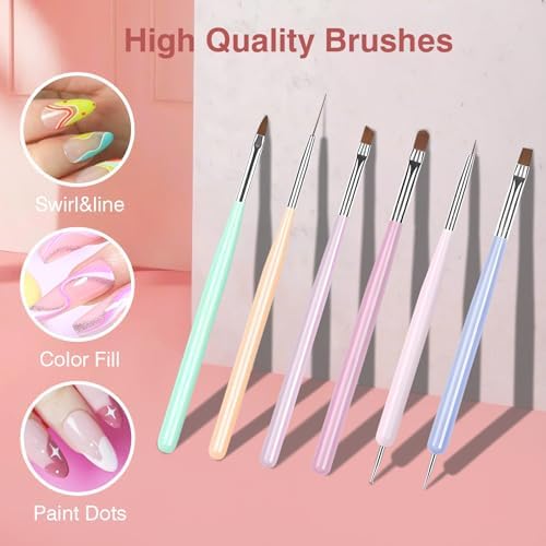 Nail Art Brushes - Image 2