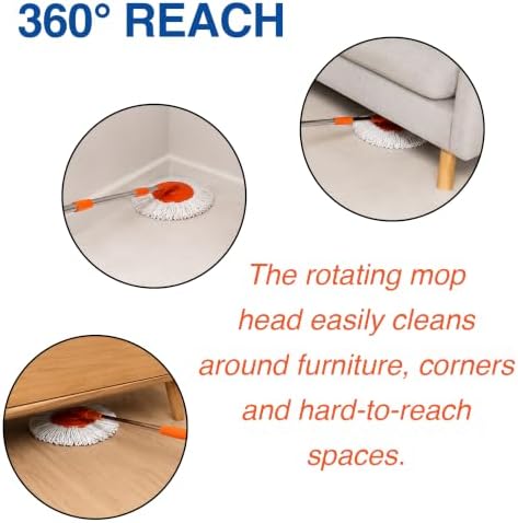 Macromax 10L Spin Mop and Bucket Set - Image 3