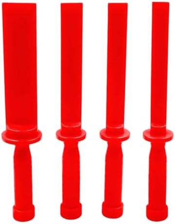 4PCS Plastic Chisel Scraper Set, Non-Marring Plastic Scraper Tools, Safe Chisel by Unknown