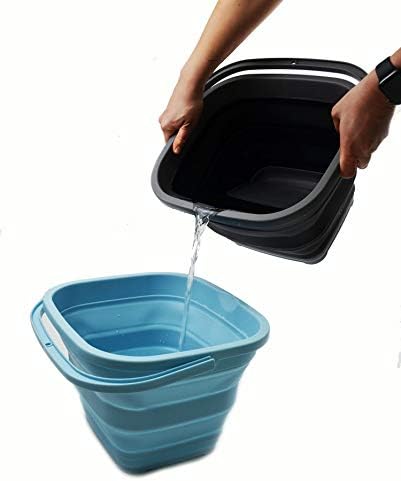 SAMMART 11L Collapsible Rectangular Handy Bucket - Image 6