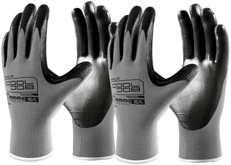 COOLJOB 10/20 Pair Safety Work Gloves by COOLJOB
