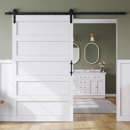 SMARTSTANDARD 48in x 84in Sliding Barn Door by SMARTSTANDARD