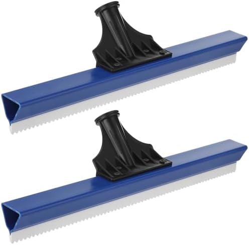 2 Pack 16-Inch Epoxy Squeegee, Lightweight Floor Squeegees by Joyibay