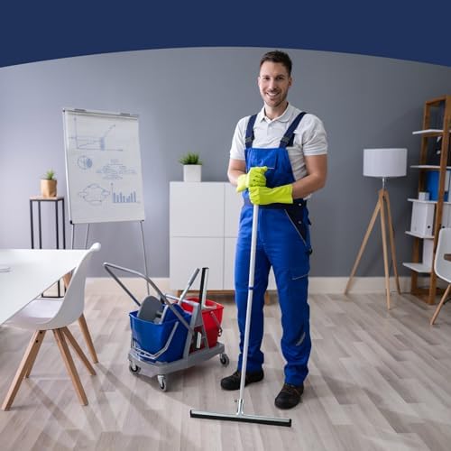 Lasnten 4 Pcs Double Foam Floor Squeegee - Image 6