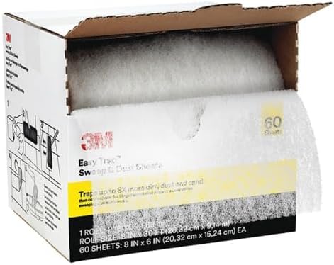 3M Easy Trap Sweep and Dust Sheets, 2 Rolls of 250 by 3MIndustrial