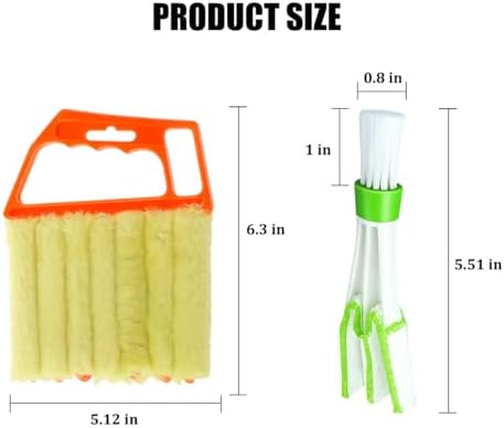 4PCS Car Blind Cleaner Duster Tool - Image 2