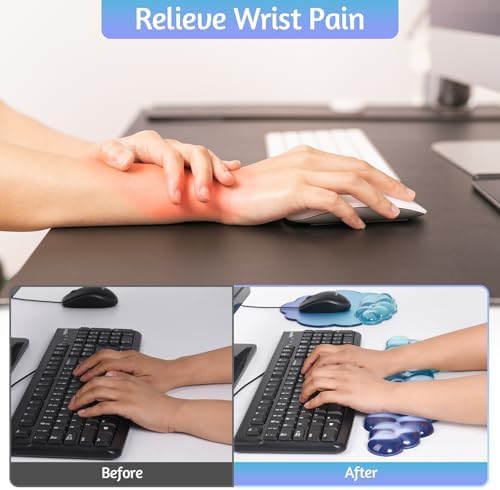 2 in 1 Gel Cloud Wrist Rest Set - Image 5