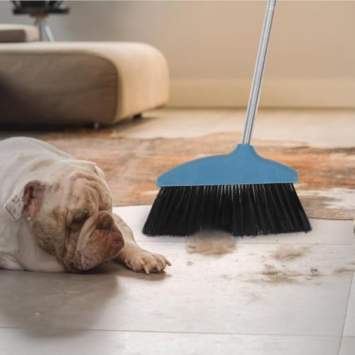 Soft Bristle Broom Long Handle Indoor Dust Sweeping Broom Home and Office - Image 5