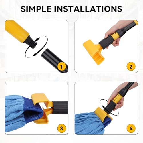 Mop Handle Commercial Heavy Duty - Image 3