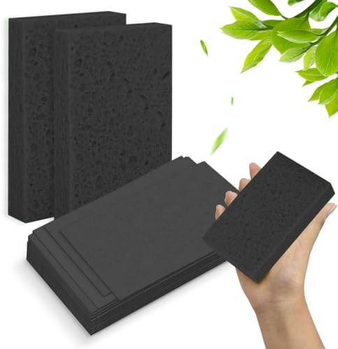 6 - Pack Non-Scratch Scrub Sponges - Sponge - Image 2